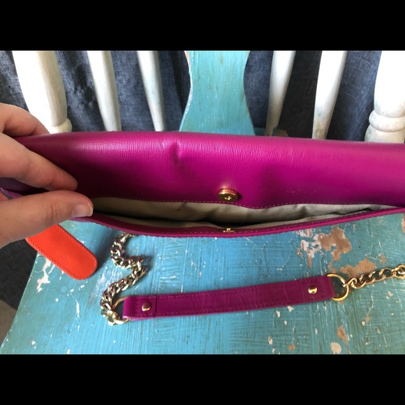 Cynthia Rowley Envelope Bag EUC - Picture 5 of 5